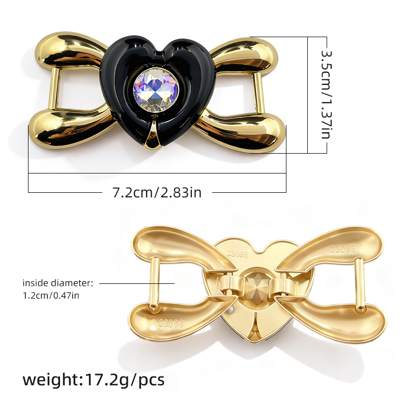 Lefu hebilla de zapato zapatos de cuero para hombres hebilla de cuero decorativa superior hebilla de cuero para hombres y mujeres hardware hebilla de zapato hebilla de caballo hebilla de cuero