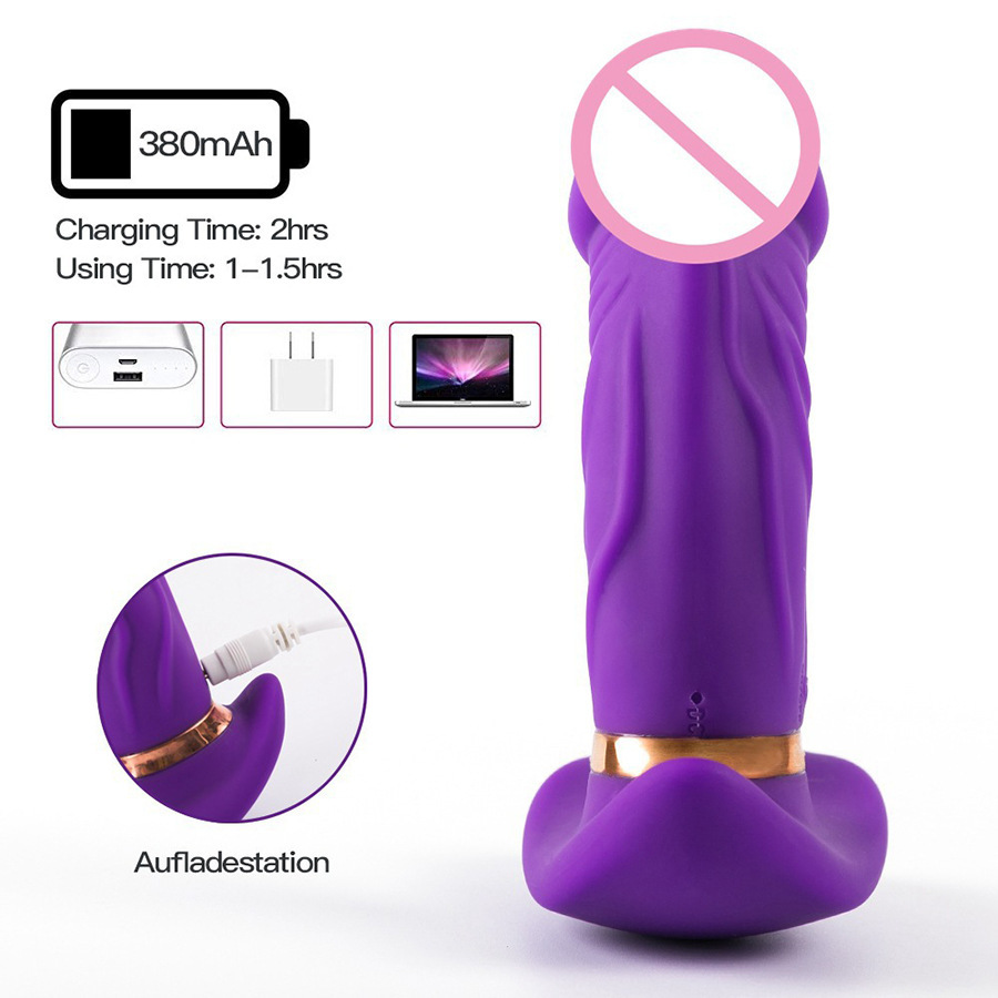 Trứng Rung Wearable Phát Nhiệt Remote