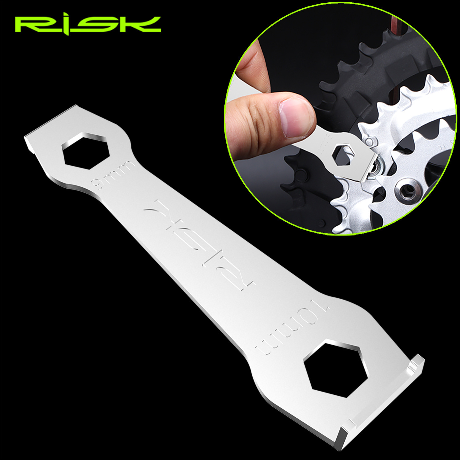 RISK mountain road bike tooth disc wrench one-word screw disc nail removal tool tooth plate tooth disc tool
