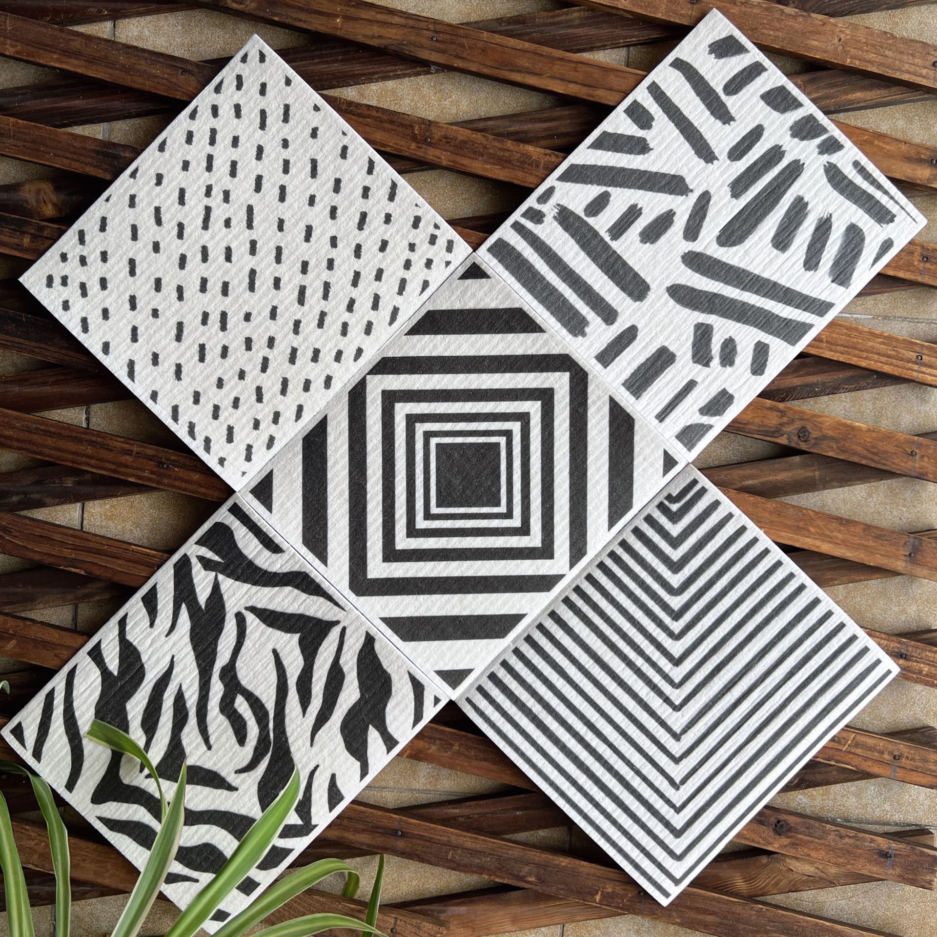 Toallas suecas alemanas dm toallas absorbentes de agua sin aceite eco pulpa de algodón impresa toallas de cocina