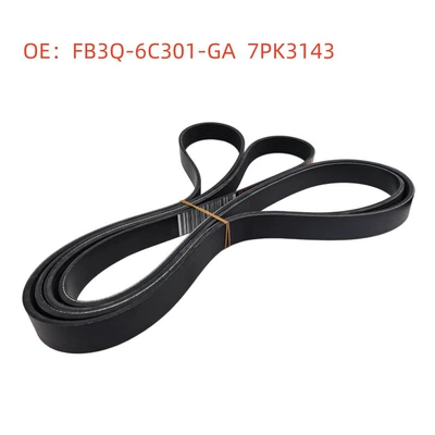 FB3Q-6C301-GA fan belt 7PK3143 is suitable for RANGER 2016 2.2 cross-border e-commerce (Belt)
