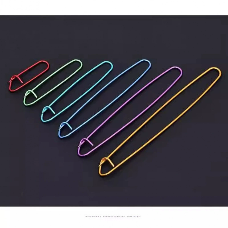 Большие красочные алюминиевые булавки безопасности, булавки против отсоединения, свитер, маркеры ниток, маркировка пряжи, большие булавки безопасности, инструменты для вязания