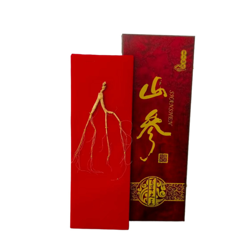 长白山特产人参礼盒林下参山参整支礼盒干参干货批发食品送父母|undefined