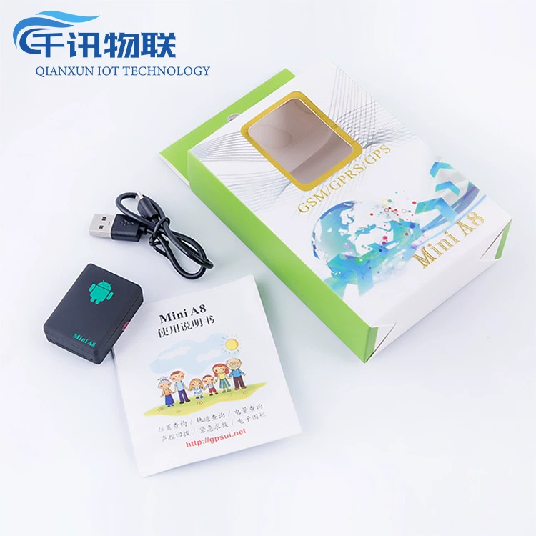 Локатор A8 GPS-локатор для пожилых людей и детей, анти-потерянный сигнал SOS, Противоугонный локатор, локатор GF07