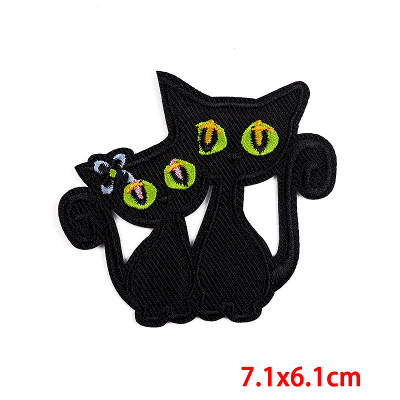 Cute Cartoon Letter Cat Cloth Cloth Sticker display picture 3