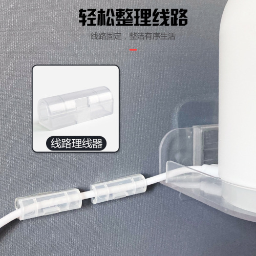 Camera Indoor Mount Bracket No-Drill Monitor Home Wall Shelf Router Placement Base Stand Frame Wall Mount