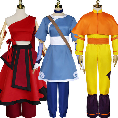 Manzhixin Avatar The Last Airbender cosplay costume Halloween Bumian Angkatara cosplay costume