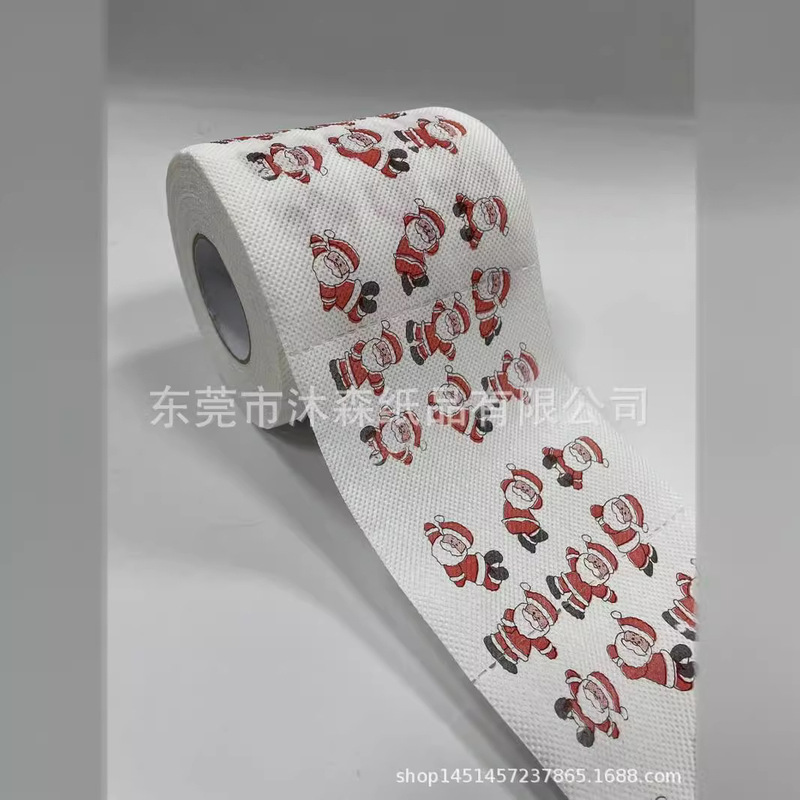 Christmas Roll Paper Christmas Emoji Game Paper Towel Christmas Prank Gift Toilet Paper Spot Supply Christmas Roll Paper Christmas Emoji Game Paper Towel Christmas Prank Gift Toilet Paper Spot Supply