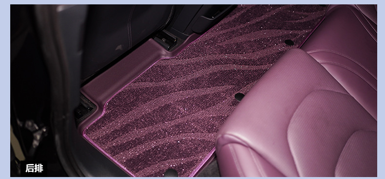 Suitable for 24-25 Models of Xiaomi Su7, Original Car Color Interior Floor Mats, Environmentally Friendly Tpe Car Floor Mats, Trunk Mat, Dropshipping