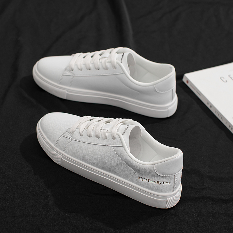 Augusto zapatos blancos 2023 nuevo verano coreano zapatos casuales estudiante planas Zapatos Zapatillas de las mujeres al por mayor