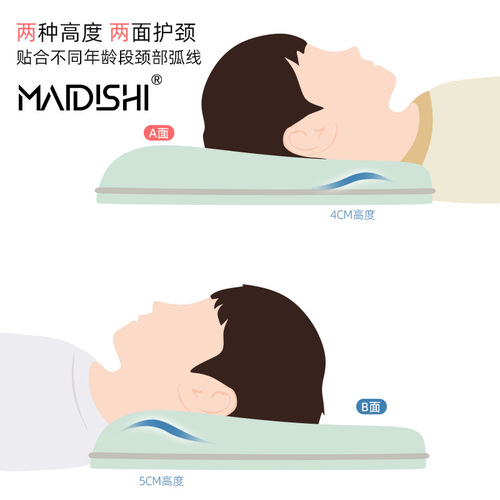 Cross-border new 3-12 years old baby and toddler dual-use shaping memory foam pillow core primary and secondary school student pillow wholesale