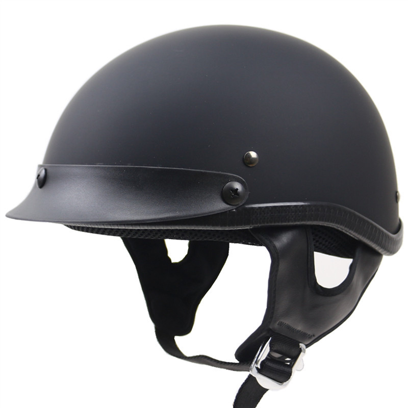 Motuoche Zombies Racing Motorcycle Helmet Outdoor Riding Half Helmet (Motosiklet kaskı (dəbilqə)) - black-s