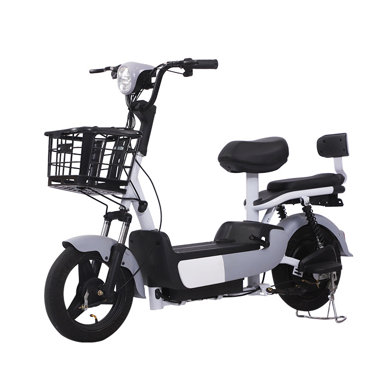 Exportación transfronteriza de vehículos completos de dos ruedas de pedal larga duración de viaje adulto bicicletas eléctricas de dos personas vehículos eléctricos de batería