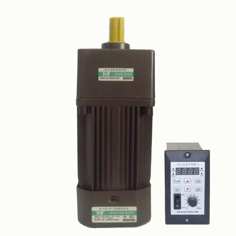 180W三相小型齿轮减速电机三相变频调速电机减速电机厂家批发