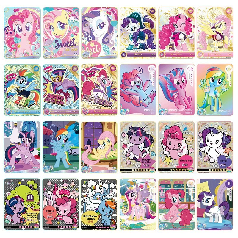 Genuine card game, pony, cards, rainbow camera bag, second generation
