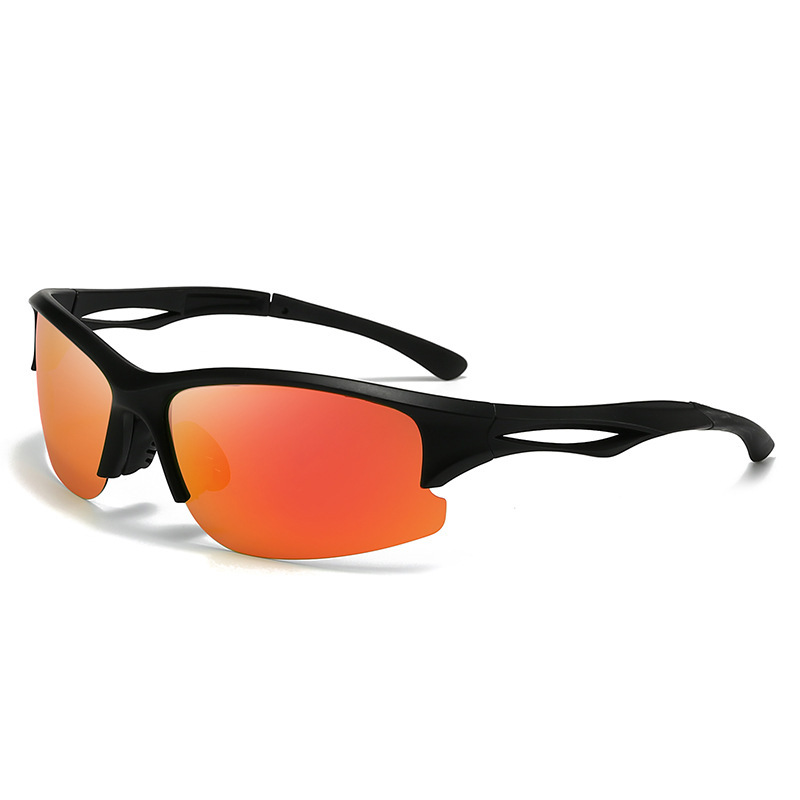 black frame orange