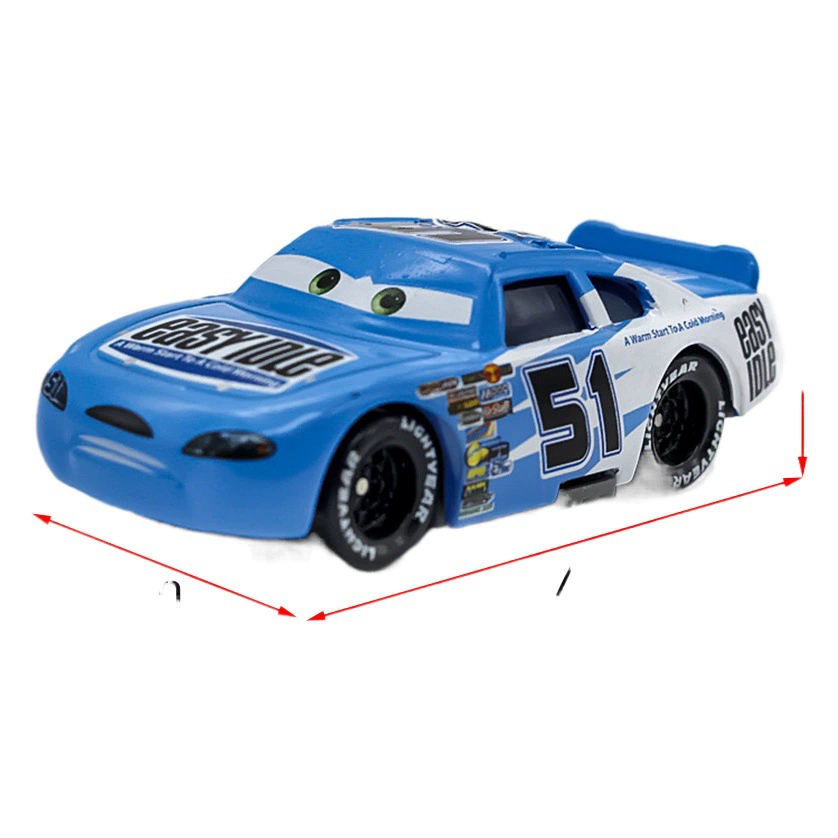 Гоночные машинки Детская игрушечная машинка из сплава McQueen Mai Uncle Car King Road Fighter Шериф Зубы