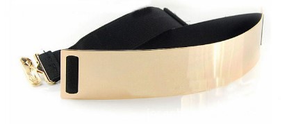 Cinturón elástico decorativo elástico cadena cintura sello moda partido vestido traje abrigo apretado en stock marea