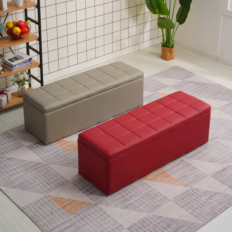 Новый табурет для хранения, табурет для хранения, табурет для смены обуви, ящик для хранения, табурет для отдыха в магазине одежды, небольшой прямоугольный диван