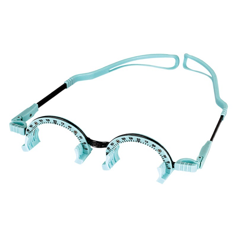 Weizhen TF-TP de titanio puro medio marco de prueba de Optometría Marco de Optometría multienfoque asintótico marco de prueba de distancia de pupila fija