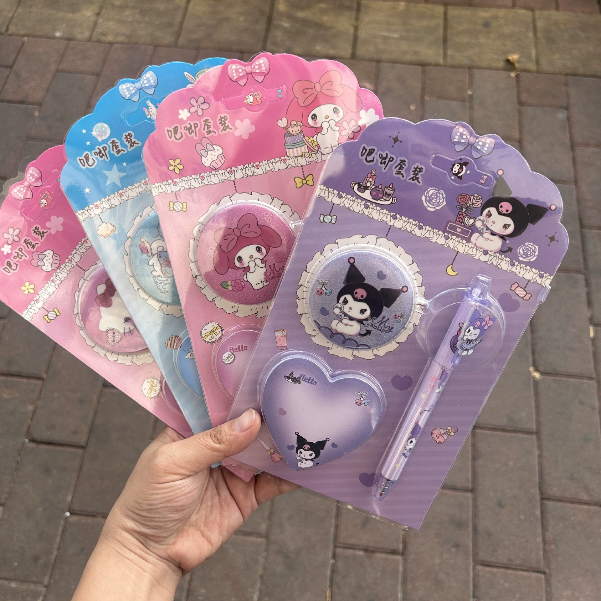 Sanrio Cartoon Girl Culomi значок брошь