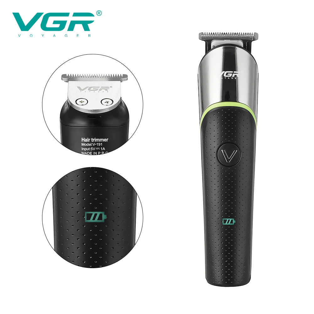 Tagliacapelli professionale - Rifinitore per capelli ricaricabile senza fili con lame in acciaio inossidabile per la cura e lo styling maschile_voghion.com