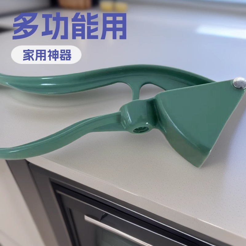 Garlic Masher Manual Garlic Masher Household Garlic Peeler Garlic Press Garlic Clip Garlic Peeler Garlic Masher Aluminum Alloy Garlic Press