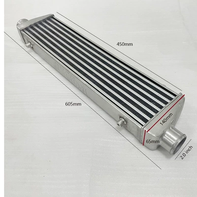 Universal Front-Mounted Intercooler Radiator Aluminum Turbo Intercooler Inlet and Outlet Outer Diameter 51Mm/63Mm/76Mm (car radiator) - 45014065mm-interface-51mm