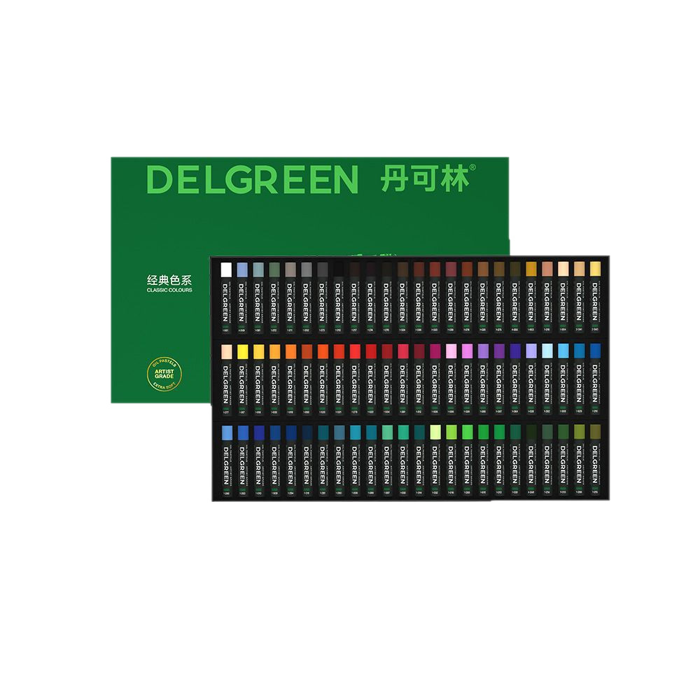 Dancolin color pesado palo de pintura al óleo super suave 24 color 48 lavable polvo de agua Morandi gris superior artista