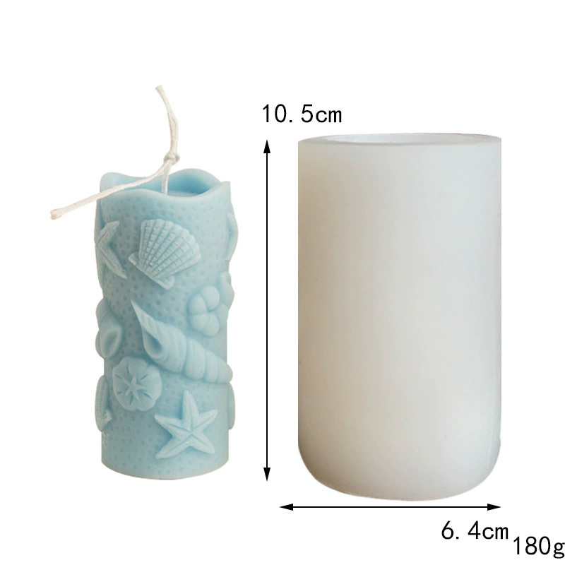 Three dimensional silicone aromatherapy, candle, silicone mold, DIY