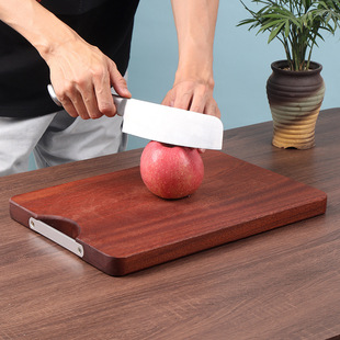 Solid Wood Ebony Cutting Board Solid Wood Sapele Rectangular Cutting Board Knife Board Kitchen Chopping Board Panel Chopping Board