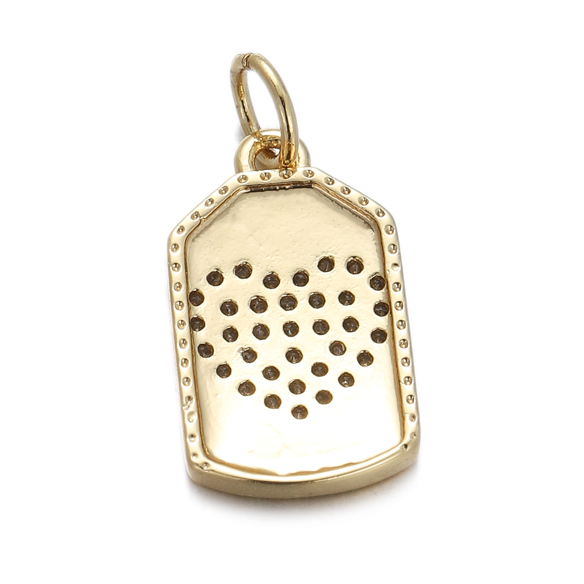 8g Weight Pendant, Chain Jewelry Making Type Zircon Inlay Material DIY Jewelry Accessories Classification 1 Piece Quantity Copper Material Geometric, Star, Moon Pattern Plating, Inlay Design Simple Style Style 1 Piece Copper Zircon Geometric Star Moon Pendant Chain 37