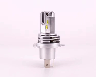 Cross-border M3 motorcycle LED headlight H4 Motorcycle headlights, headlights - silver-h4-yellow-lightsingle-unit