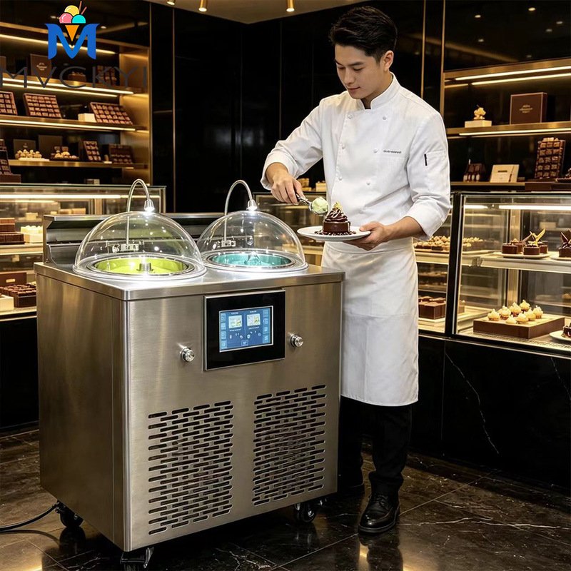 Italian Gelato Machine for Tea Shops - Factory Direct, Freshly Made, Handmade Ice Cream Machine Italian Gelato Machine for Tea Shops - Factory Direct, Freshly Made, Handmade Ice Cream Machine