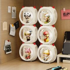 小悪魔収納展示箱バブルマット手作り箱防塵カバー収納箱展示棚かわいい萌え面白い置物