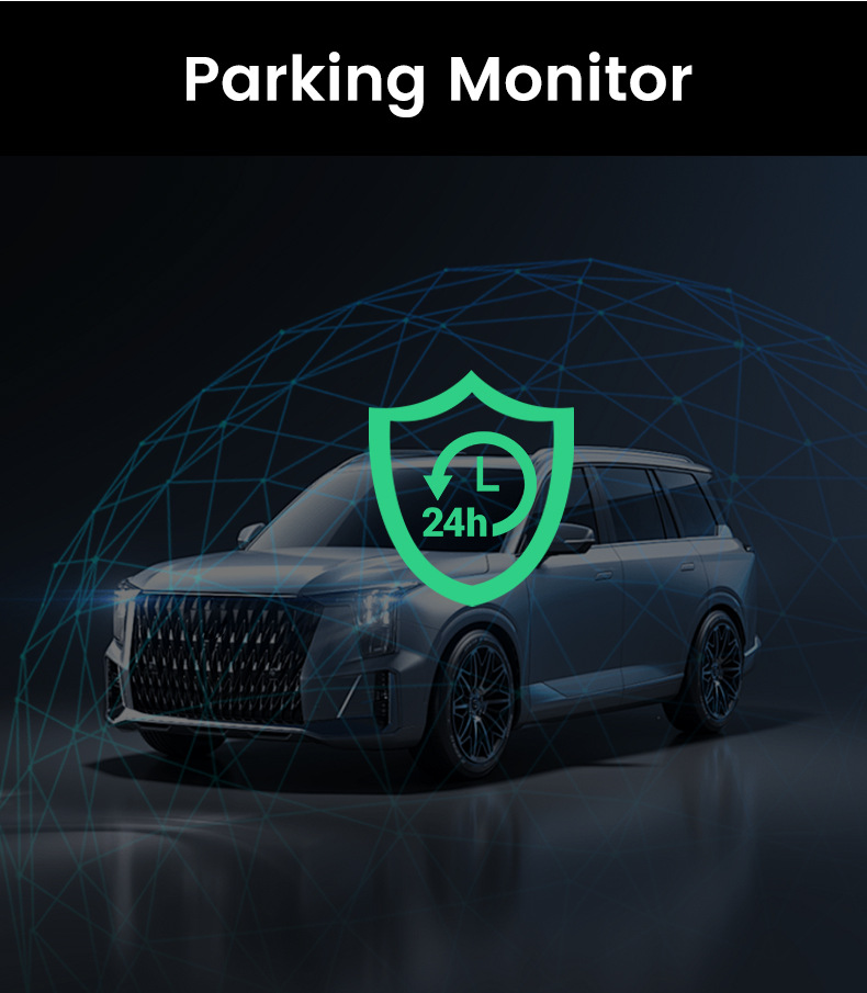 Cross-Border 3inch Screen 4K+2K+Wifi+Gps Front and Rear Dual Recording Ultra-Clear Driving Recorder Wifi Car Internet