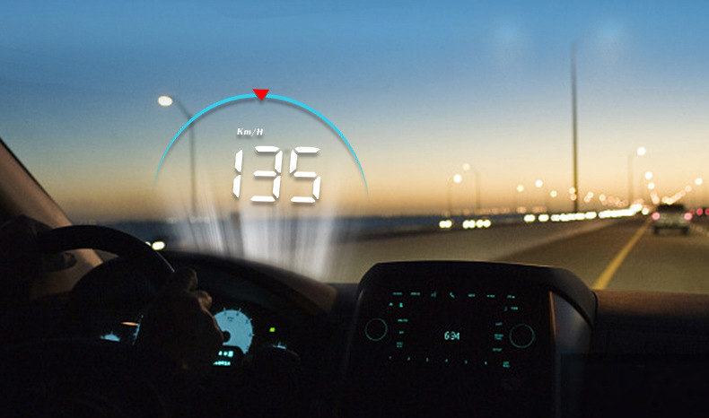 25 Smart Car Hud Head-Up Displays, Universal High-Definition Car Speed Head-Up Multi-Function Projector Obd