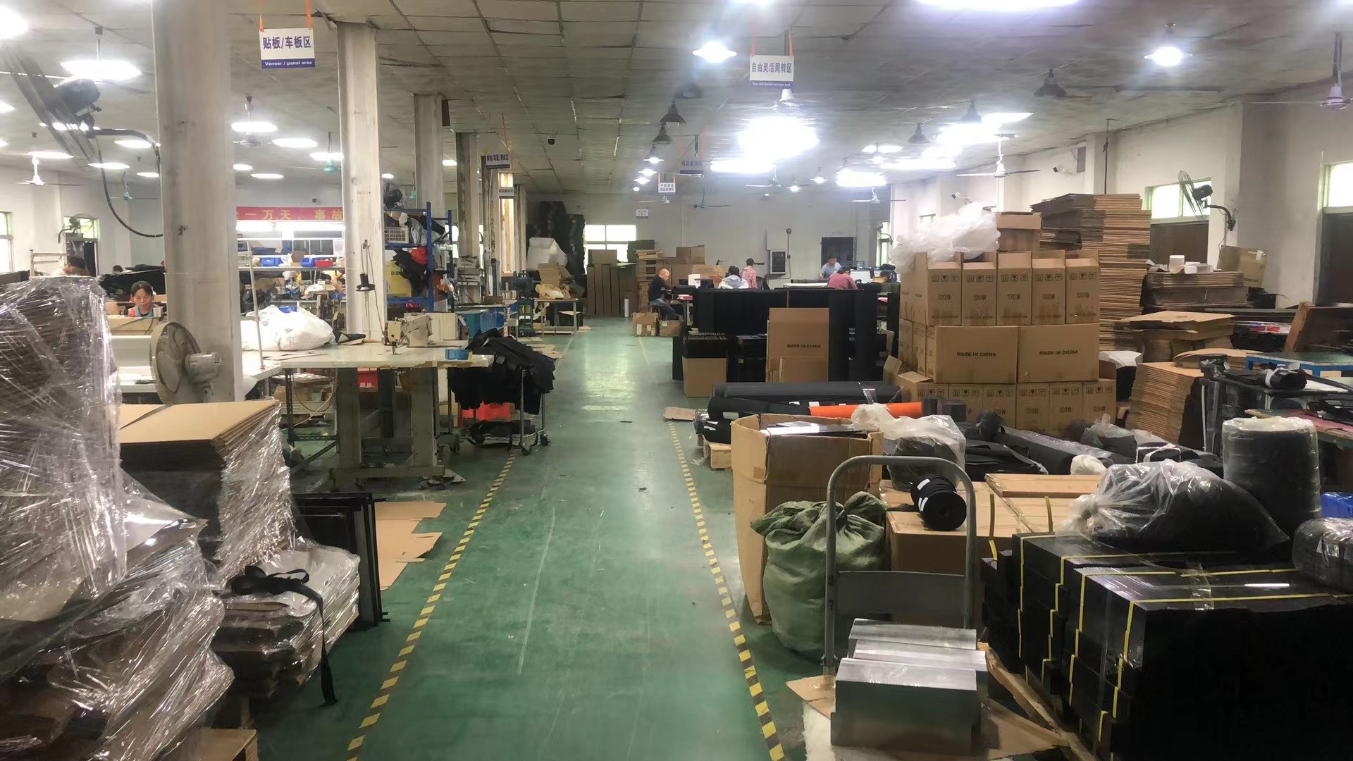缝包车间