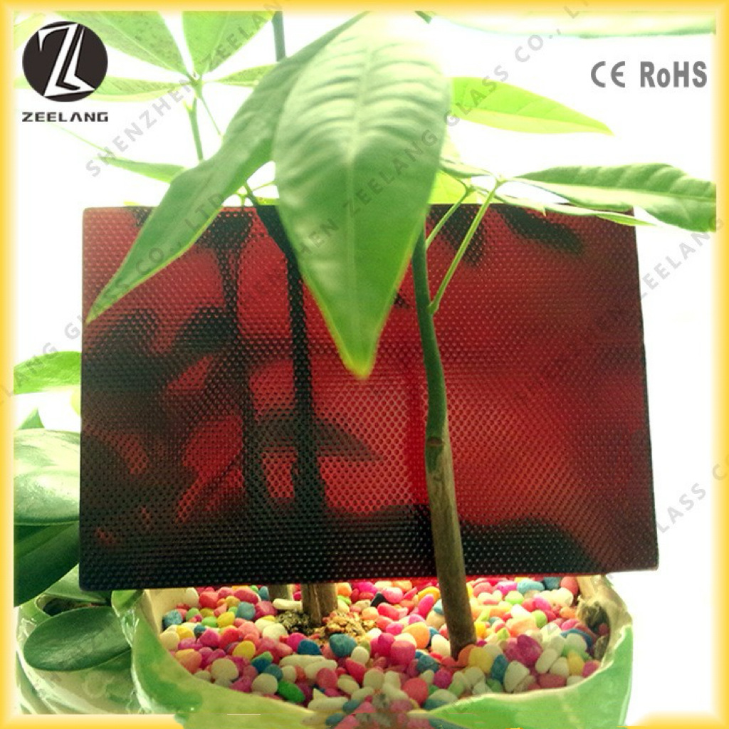 4mm黑色微晶玻璃 电磁炉专用耐高温玻璃批发