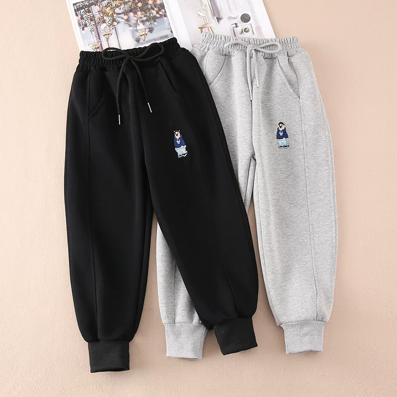 Autumn children's trousers, 2023 collection, for teenagers