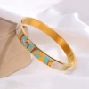 SZ106-3 Coffee Drip Oil Tattoo Bracelet