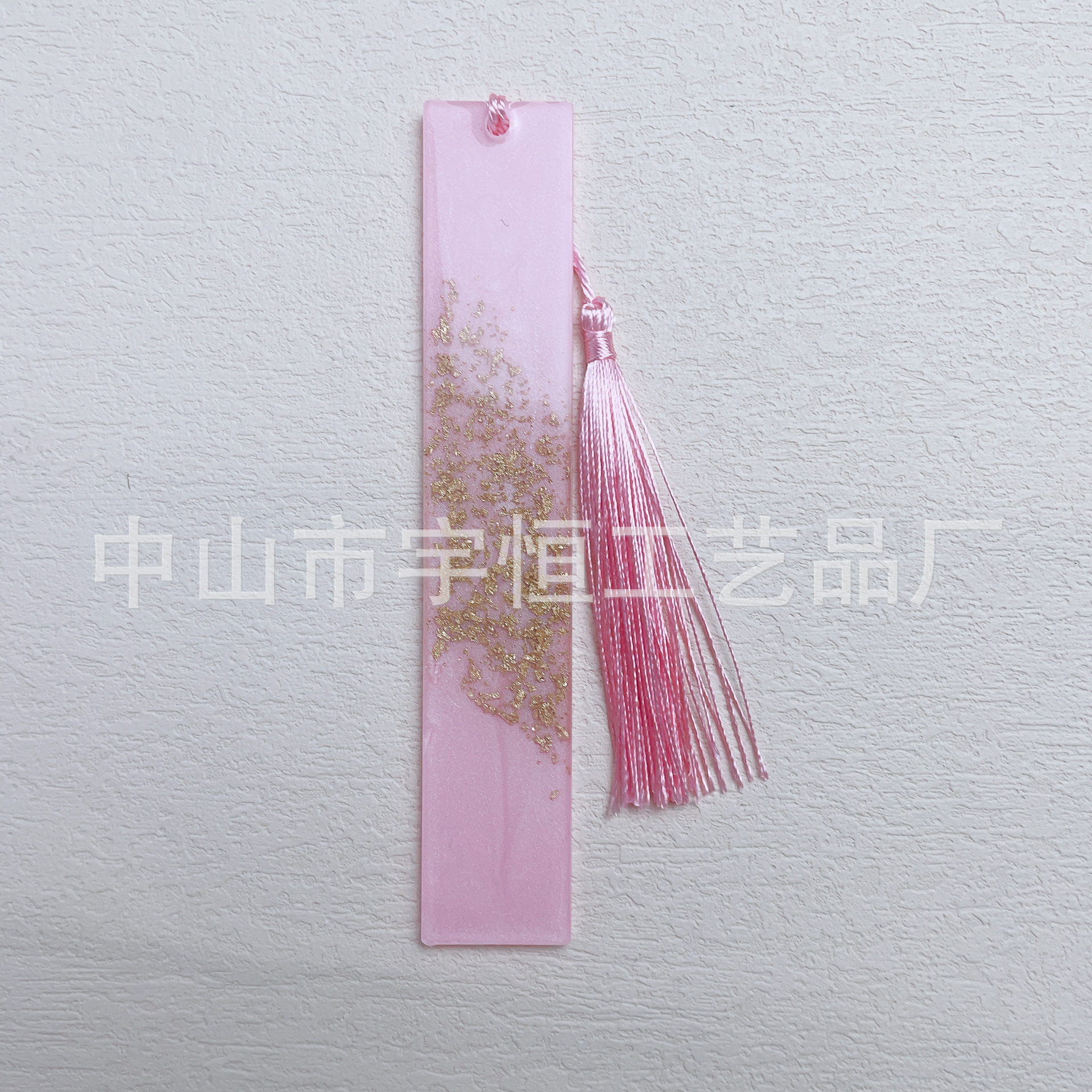 금박 책갈피 핑크 2호