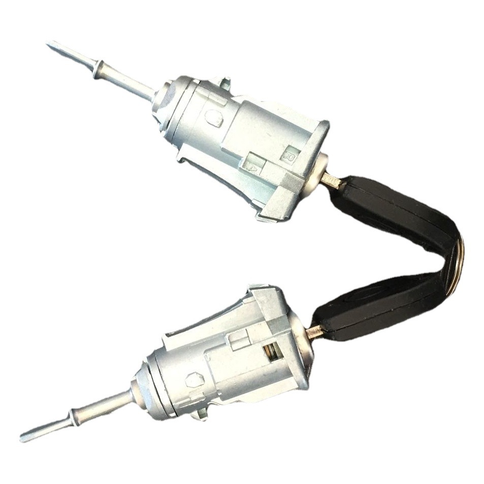Cilindros de cerradura de puerta izquierda y derecha para Volkswagen Polo Bora, accesorios para cilindros de cerradura de puerta POLO OE604837167/168
