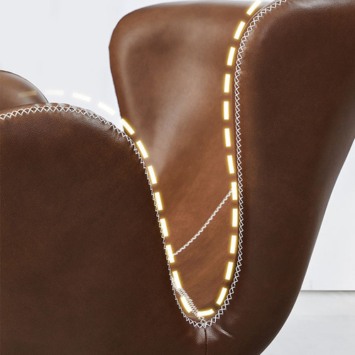 Italian Minimalist Leisure Rocking Chair Living Room Balcony Home Use Leisure Single Snail Sofa Chair Bedroom Lazy Person Designer