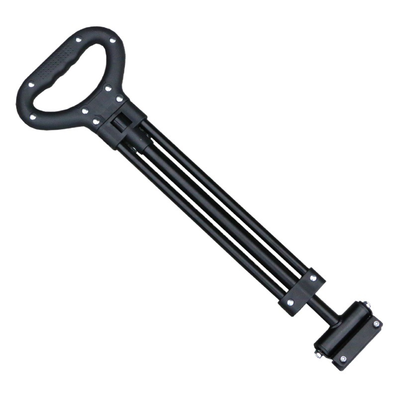 Trolley Trolley Camping Shopping Folding Handle Food Buying Flat Baby Carriage Folding Telescopic Trolley Accessories