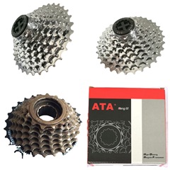 ATA Kandi 6/7/8-speed rotary flywheel mountain bike 24-speed spiral flywheel 8-layer multi-piece positioning hand twist