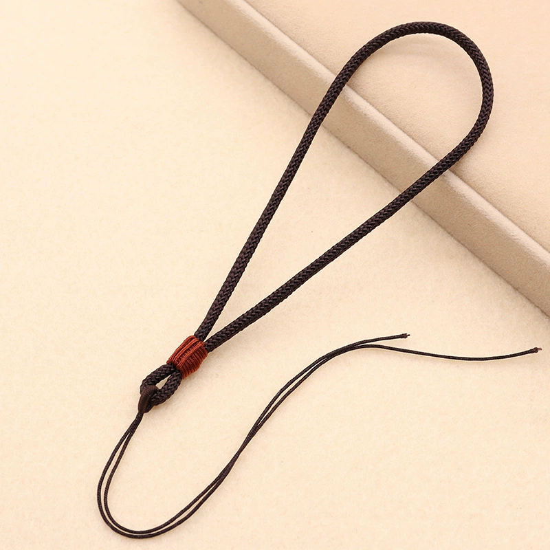 Фабрика в наличии Национальный стиль тканые ожерелья веревки ювелирные изделия с веревкой ручной работы нейлона ручной работы кулон талреп оптом