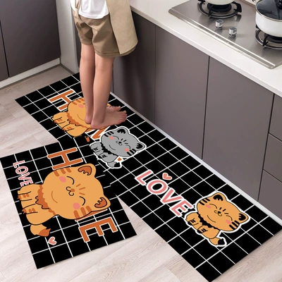Avtomobil döşəmə paspasları — Mats Thickened Foot Mats - qysc-202-4060cm