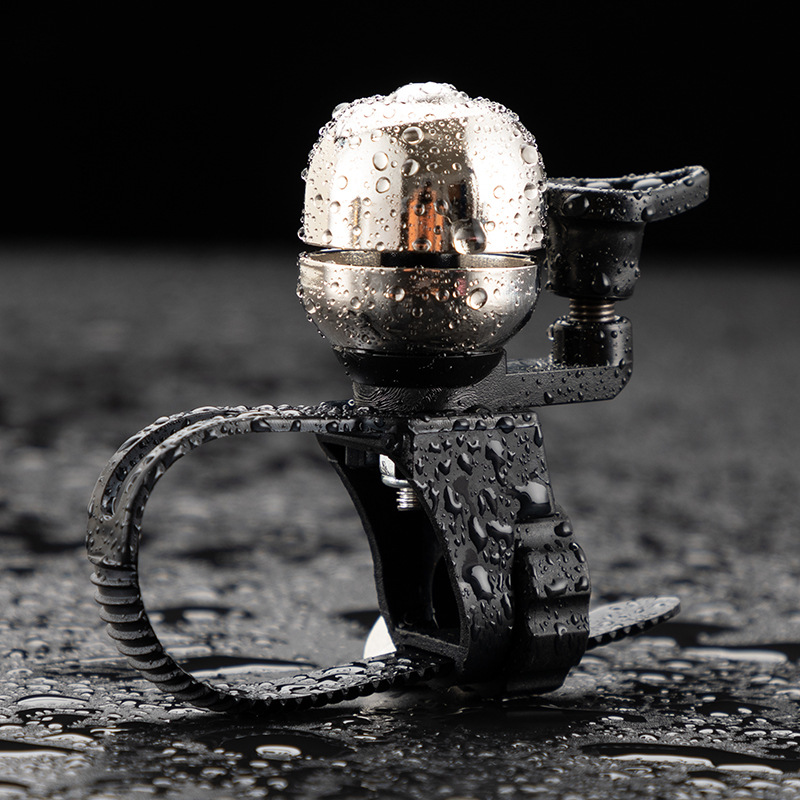 Riding Bell Bicycle Mini Ball Bell Retro Mini Quick Detach Copper Bell Mountain Bike Horn Bicycle Equipment