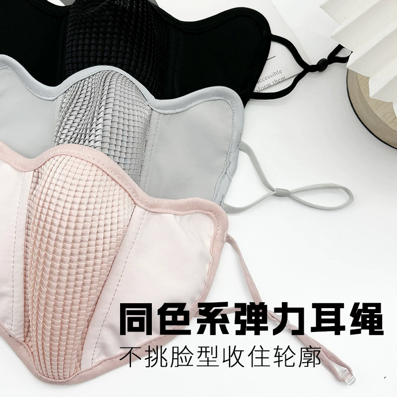 Summer thin breathable medical mask, sun protection, UF-protection, eyes protection